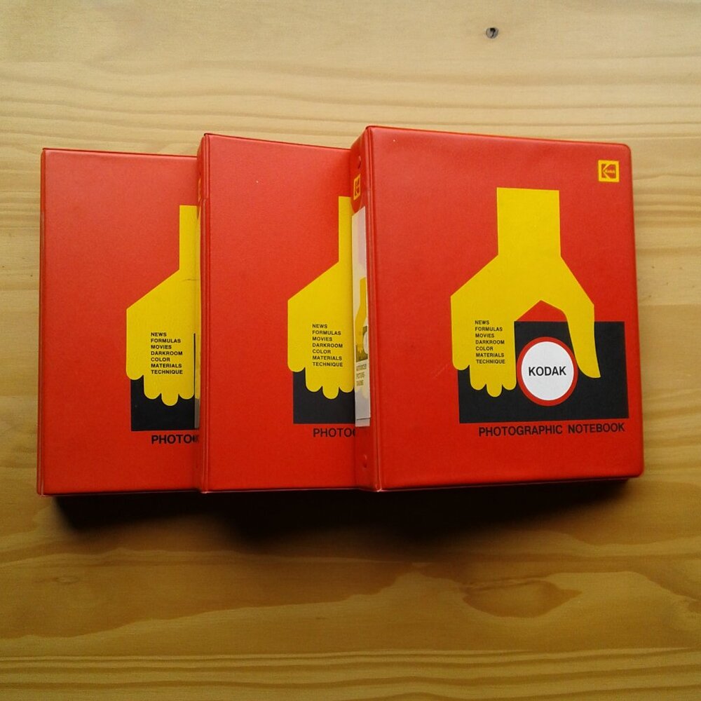 Kodak Photographic Notebook Collection, Vintage 1970s